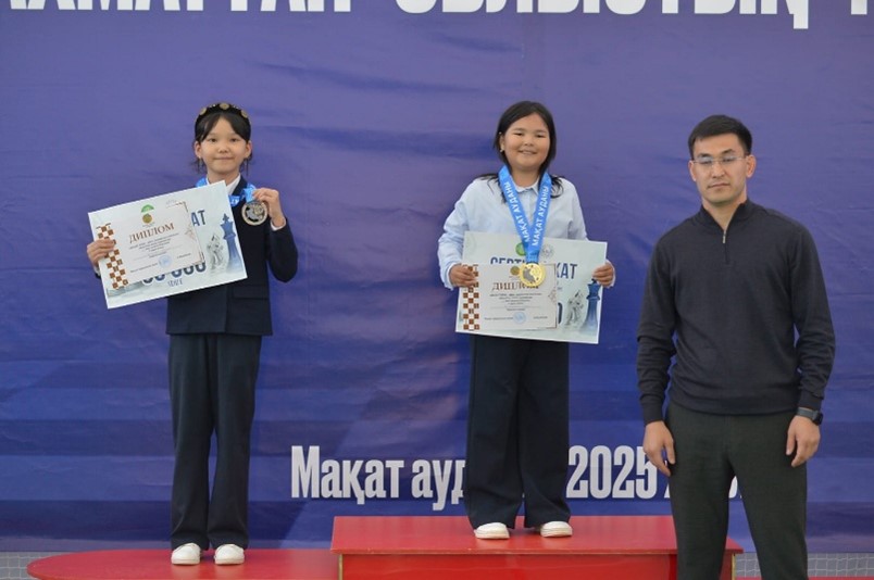 “Maqat Open – 2025” республикалық шахмат турнирінде мектебіміздің 4 “В” сынып оқушысы Күмісбай Ақниет жоғары ойын көрсетіп, жүлделі ІІ орын иеленді